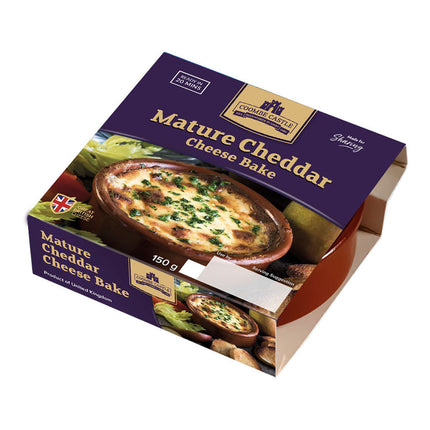 Coombe Castle Mature Cheddar Cheese Bake 150G ( BB 12/02/2025 ) Refrigerated Deli For Local Pick-Up Only