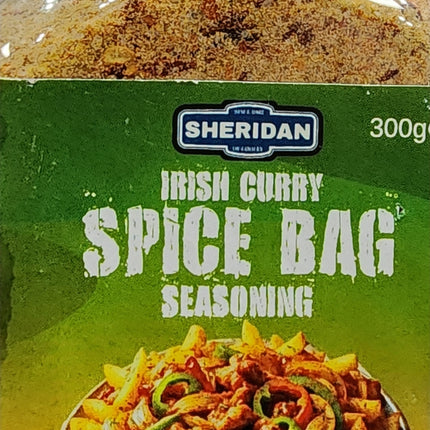 Sheridan Irish Curry Spice Bag Shaker Tub 300G ( BB 11/2025 )