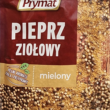 Prymat Ground Herbal Pepper Pierz Ziolowy 20G ( BB 01/2027 )