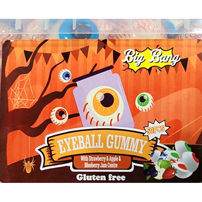 Big Bang Eyeball Gummy In Tub 900G x 50 pcs ( BB 27/03/2026 )