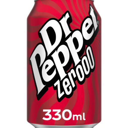 Dr Pepper Zero Sugar Extra 330ML UK