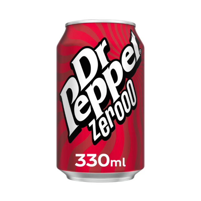 Dr Pepper Zero Sugar Extra 330ML UK ( BB 30/09/2025 )