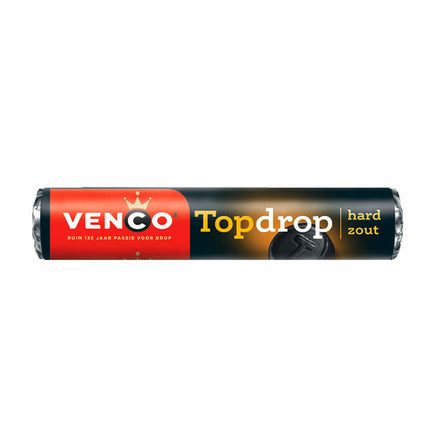Venco Topdrop Salted Licorice Rolls 47G ( BB 13/05/2027 )
