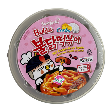 Samyang Buldak Carbo Topokki Hot Chicken Flavour 179G ( BB 21/02/2025 )