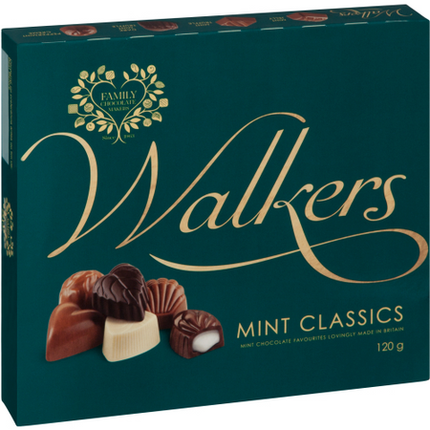 Walkers Mint Classic Chocolate Gift Box 120G ( BB 31/03/2025 )