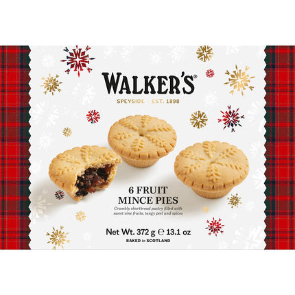 Walkers Luxury Fruit Mince Pies 372G  ( BB 28/02/2025 )