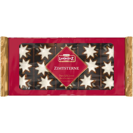 Lambertz Cinnamon Stars Zimtsterne 175G ( BB 30/04/2025 )