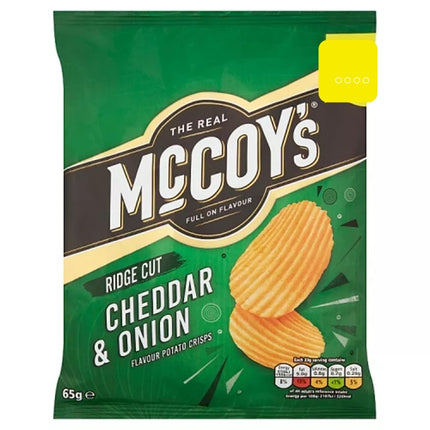 McCoy's Cheddar & Onion 45G ( BB 25/05/2024 )