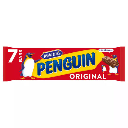 McVitie's Penguin 7 Bars 172.2g ( BB 17/05/2025 )