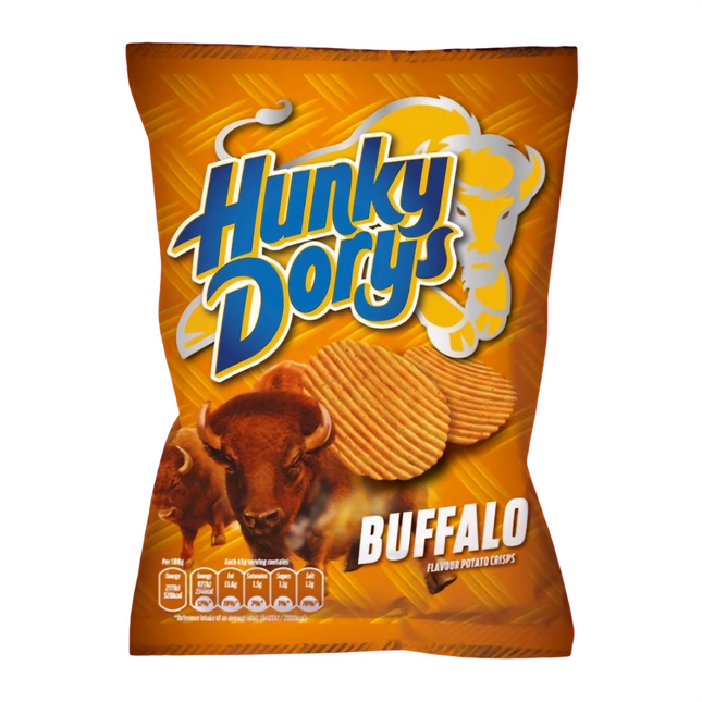 Hunky Dorys Buffalo Crisps 37G ( BB 28/07/2026 )