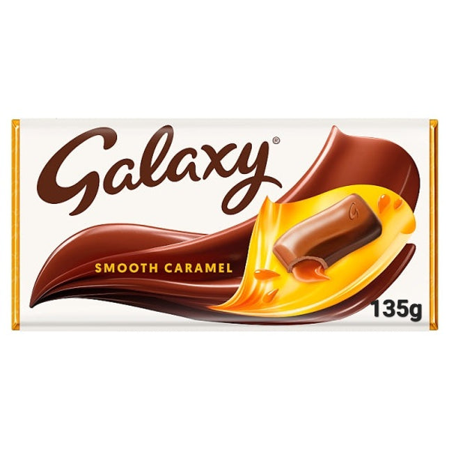 Galaxy Smooth Caramel Chocolate Block 135G ( BB 22/03/2026 )