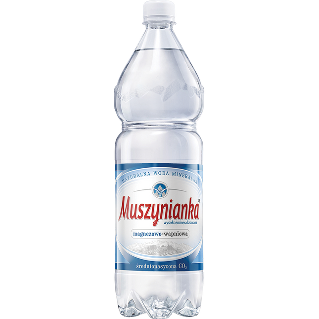 Muszynianka Sparkling Natural Mineral Water 1.5 Litre ( BB 30/09/2027 )