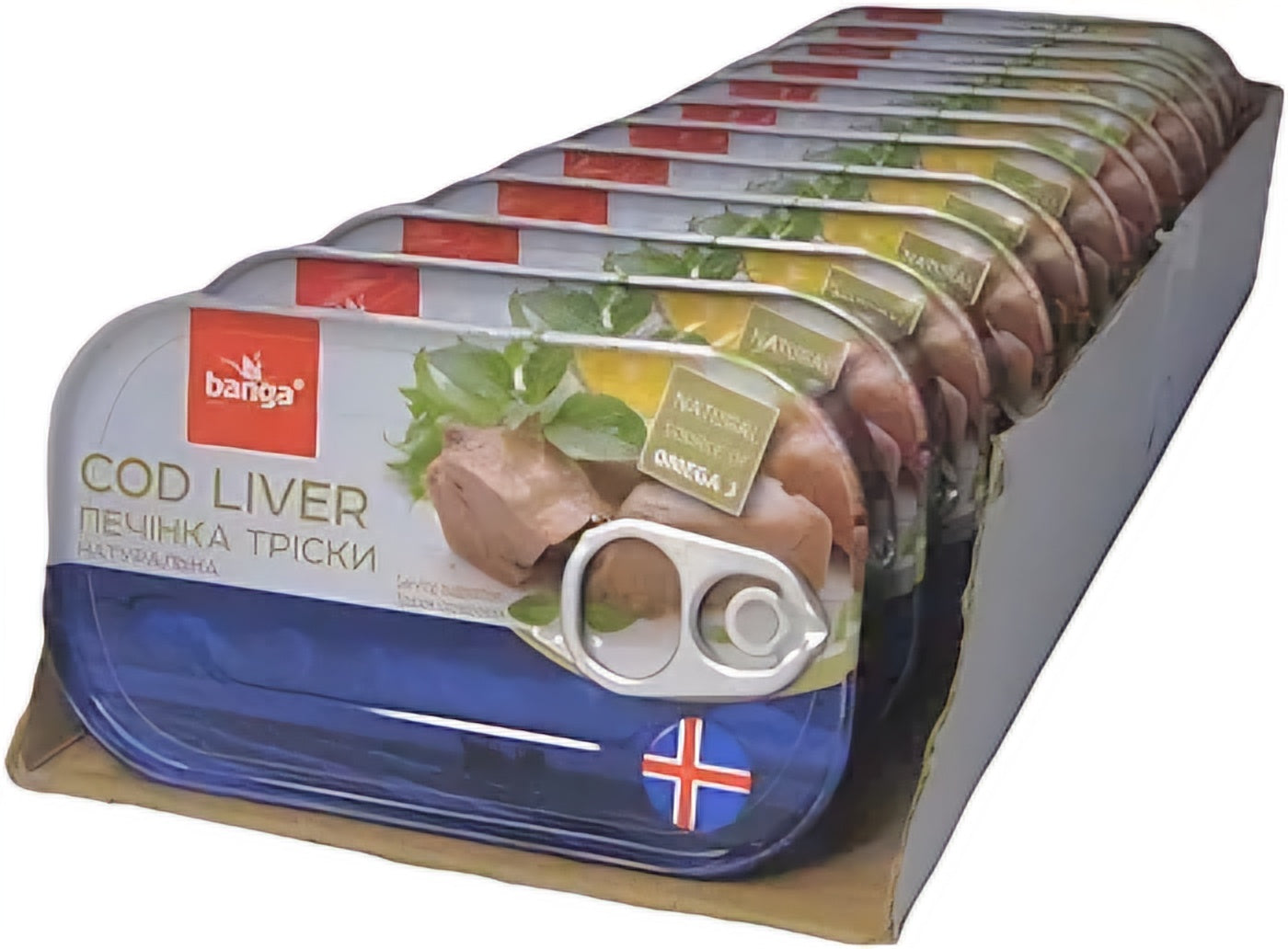 Banga Cod Liver 115G ( BB 17/01/2030 ) – Eurofood