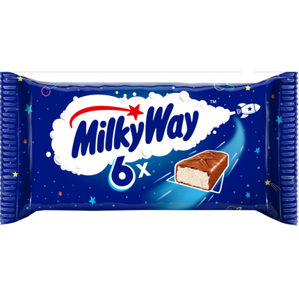MilkyWay Bar 6 Pack 129G ( BB 21/07/2024 )