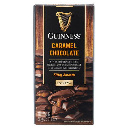 Guinness Caramel Chocolate Bar 90g ( BB 03/2024 )
