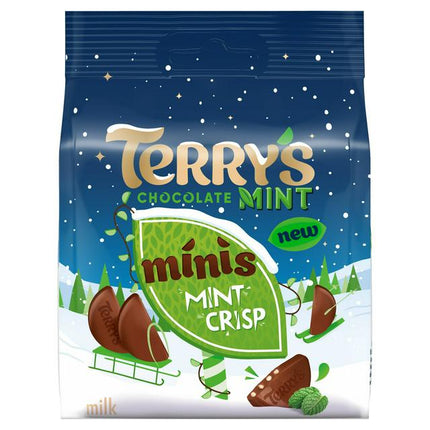 Terry's Chocolate Minis Mint Crisp 80G ( BB 28/09/2025 )