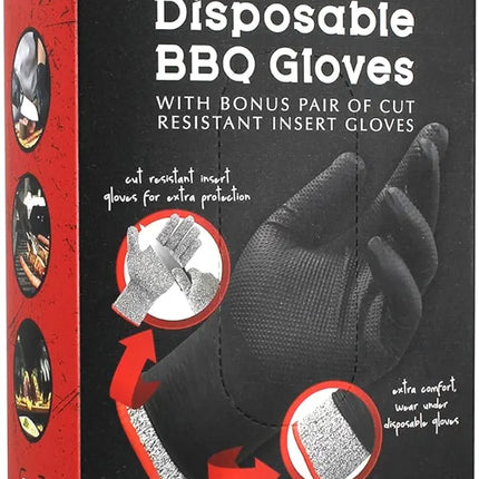 Grill Society Disposable BBQ Gloves 50 Pack