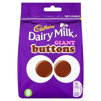Cadbury Dairy Milk Buttons 95G ( BB 06/08/2024 )