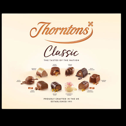 Thorntons Classic Assorted Chocolate Gift Box 262G ( BB 19/03/2025 )