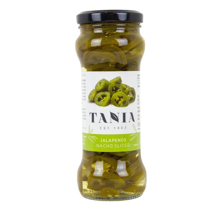 Tania Green Nacho Sliced Jalapeno 450G ( BB 12/2025 )