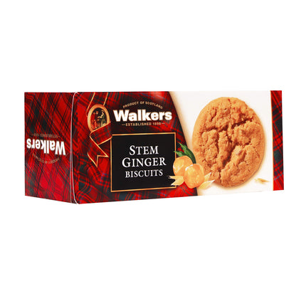 Walkers Stem Ginger Biscuits 150G ( BB 30/05/2025 )