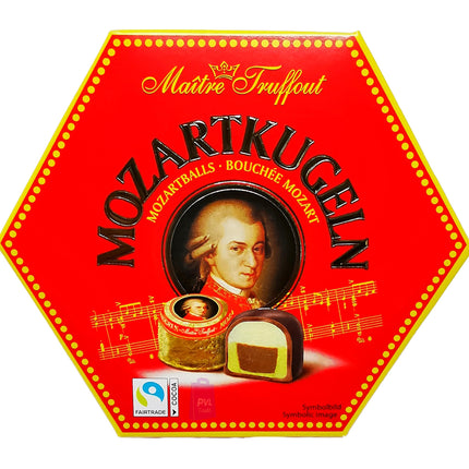 Maitre Truffout Mozart Chocolate Marzipan Balls Box 300G ( BB 31/03/2025 )