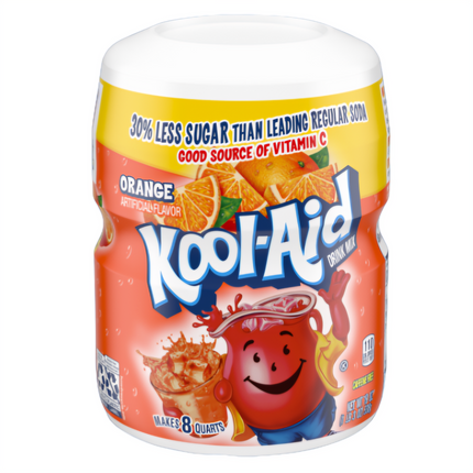 Kool-Aid Orange Flavour Drink Mix Tub 538G ( BB 04/2025 )