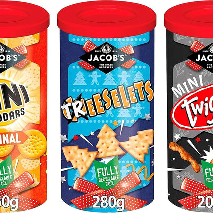 Jacob's Mini Twiglets Oven Baked Caddy 200G ( BB 11/03/2026 )