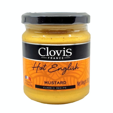 Clovis Hot English Mustard 200G ( BB 10/2025 )