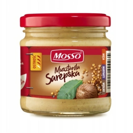 Mosso Musztarda Sarepska Mustard 180g ( BB 12/2024 )