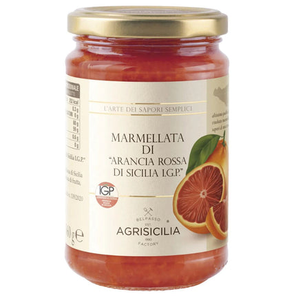 Agrisicilia's Sicilian Blood Orange Jam 360G ( BB 06/2028 )