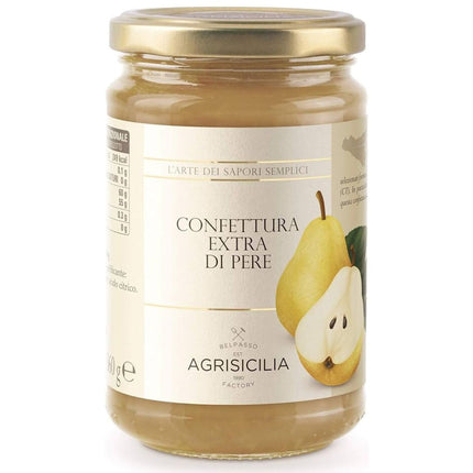 Agrisicilia Pear Preserve Jam 360G ( BB 06/2028 )