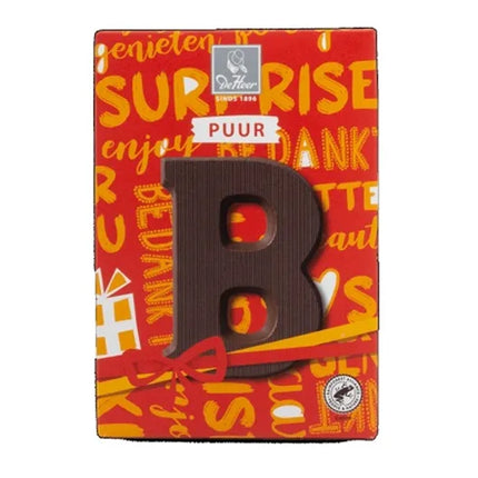 De Heer Dark Chocolate Letters  ( BB 31/03/2025 )