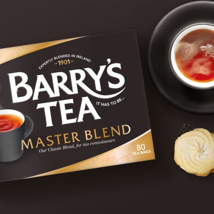 Barry's Tea Master Blend Tea Bags 80S ( BB 30/08/2025 )