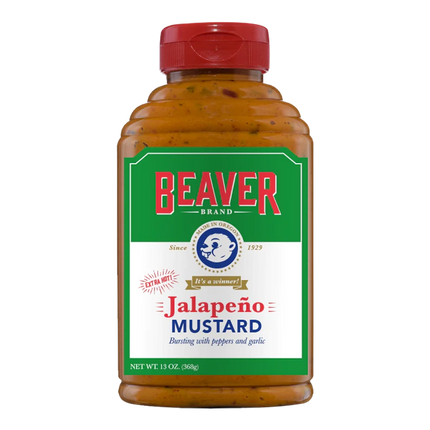 Beaver Jalapeno Mustard 368G ( BB 26/11/2024 )