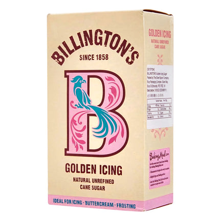 Billington's Golden Icing Natural Unrefinded Cane Sugar 500G ( BB 03/2025 )