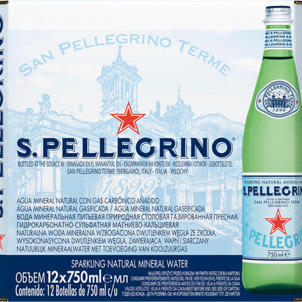 San Pellegrino 750ml Glass Bottle ( BB 02/2026 )