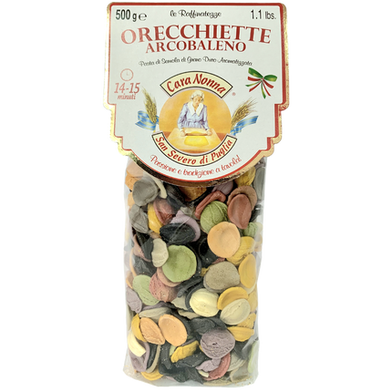 Cara Nonna Orecchiette Arcobaleno 500G ( BB 04/2027 )