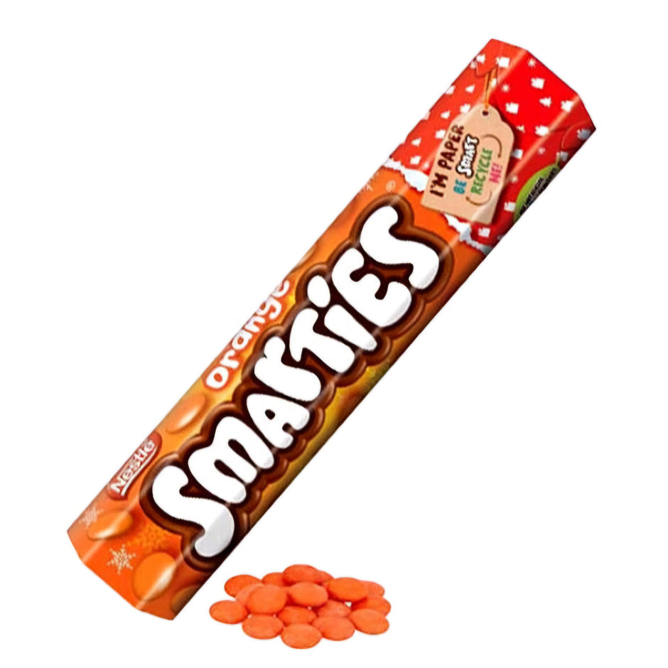 Nestle Smarties Orange Chocolate Tube 120G ( BB 03/2025 ) Eurofood