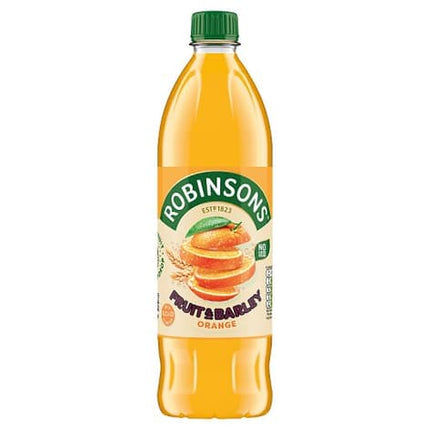 Robinsons Real Fruits & Barley Orange 1 Litre ( No Sugar Added )