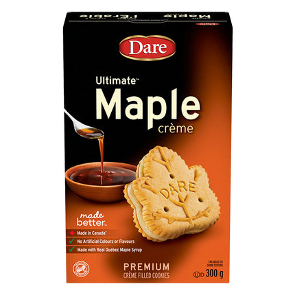 Dare Maple Leaf Creme Cookies 300G ( BB 03/02/2025 )