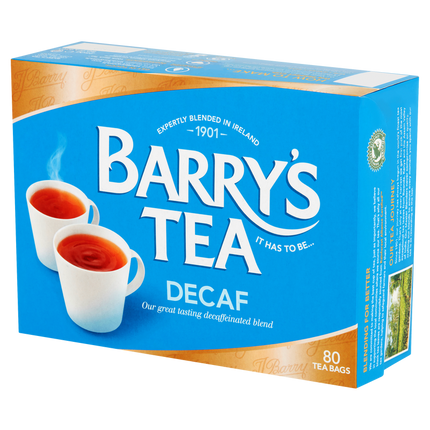 Barry's Decafe Blend 80 Tea Bags  ( BB 29/08/2025 )
