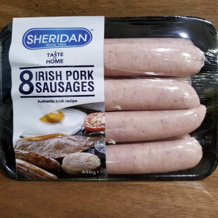 Denny 8 Irish Pork Sausages 448G ( * Refrigerated items are for local pick-up or deliveries less than 8km from our Moorabbin store )