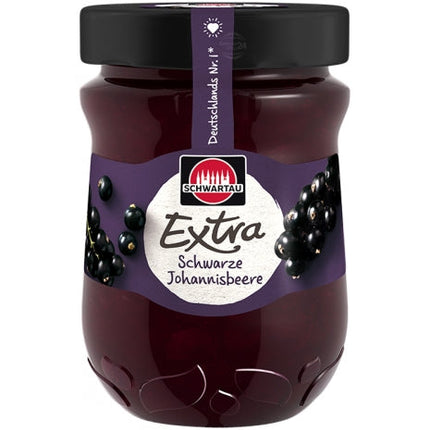 Schwartau Extra Black Currant Jam 340G ( BB 12/10/2025 )