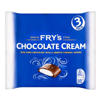 Fry's Chocolate Cream 3 Pack 147G ( BB 06/12/2024 )