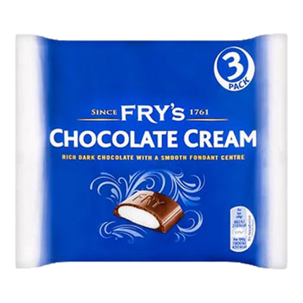 Fry's Chocolate Cream 3 Pack 147G ( BB 21/12/2025 )