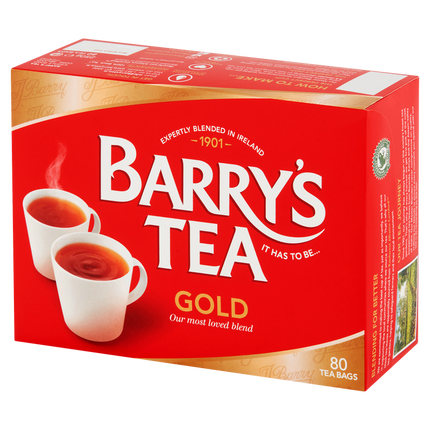 Barry's Tea Gold 80 Tea Bags ( BB 05/09/2025 )