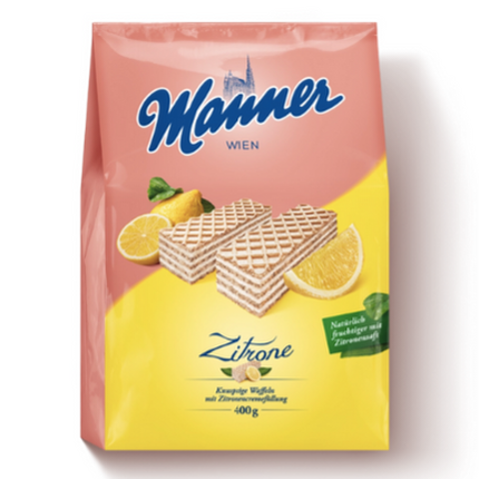 Manners Lemon Cream Wafers 400G ( BB 08/2024 )