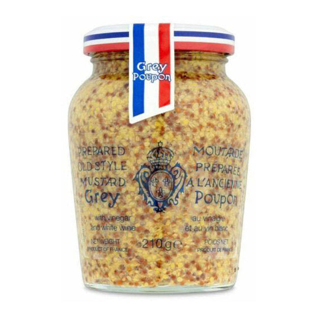 Grey Poupon Wholegrain Mustard Seeded 210G ( BB 17/03/2026 )