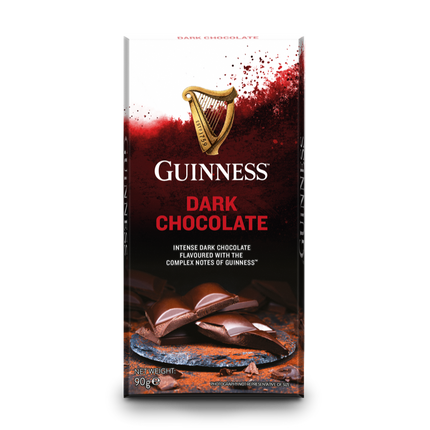 Guinness Dark Chocolate Solid Bar 90G ( BB 08/2024 )
